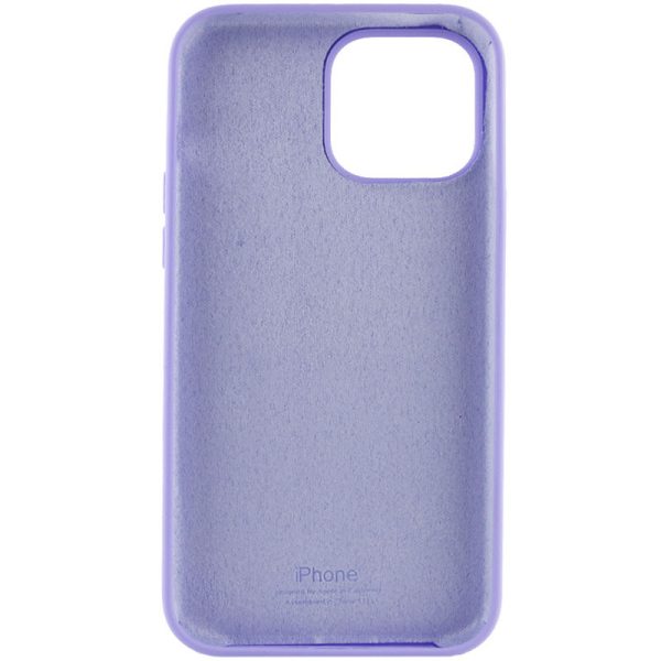 Чохол для iPhone 13 Pro сіліконовий Case Full Protective бузковий - Зображення 2