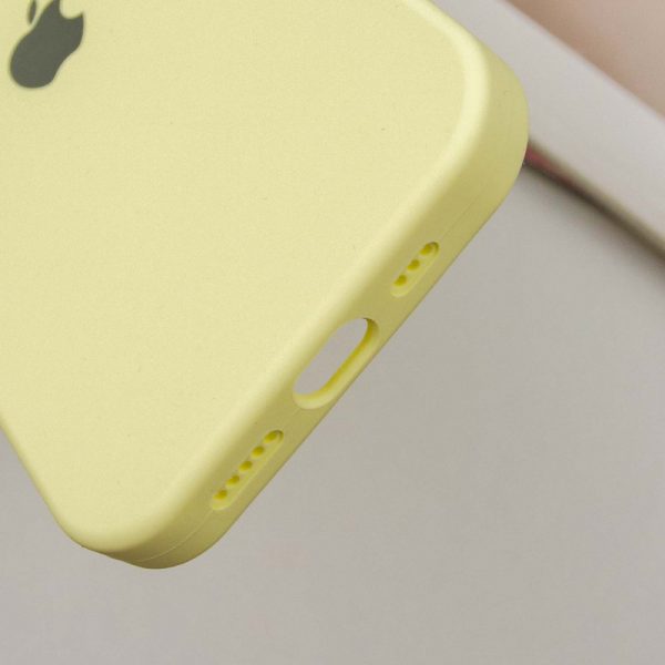 Чохол для iPhone 13 Pro сіліконовий Case Full Protective жовтий - Зображення 5