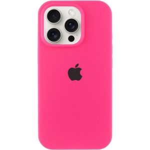 Чохол для iPhone 14 Pro сіліконовий Case Full Protective рожевий