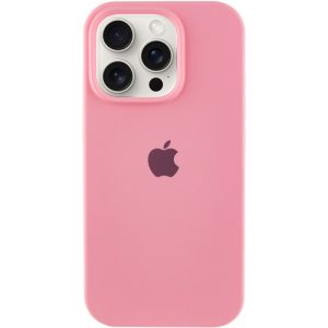 Чохол для iPhone 14 Pro сіліконовий Case Full Protective рожевий
