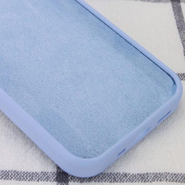 Чохол для iPhone 13 сіліконовий Case Full Protective блакитний - Зображення 3
