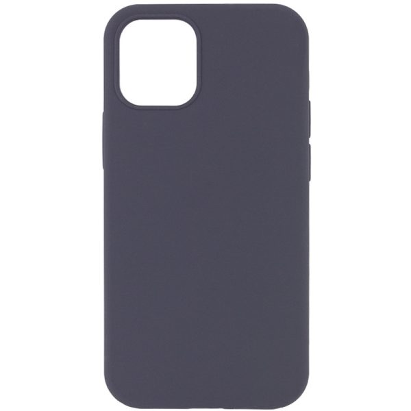 Чохол для iPhone 13 сіліконовий Case Full Protective сірий