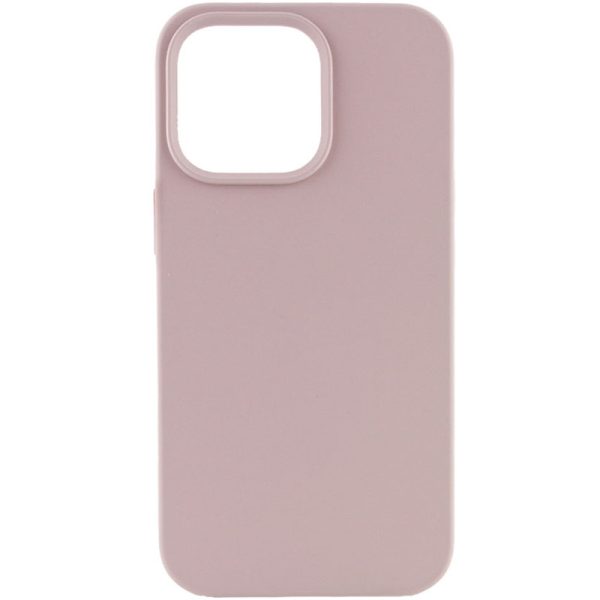 Чохол для iPhone 13 сіліконовий Case Full Protective рожевий