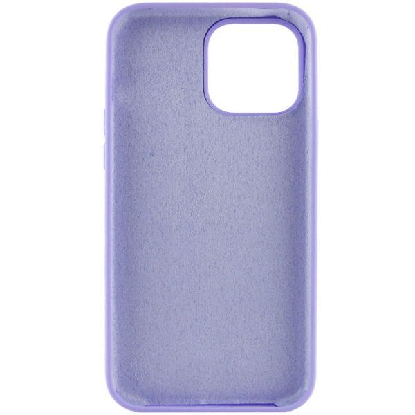 Чохол для iPhone 13 сіліконовий Case Full Protective бузковий - Зображення 2