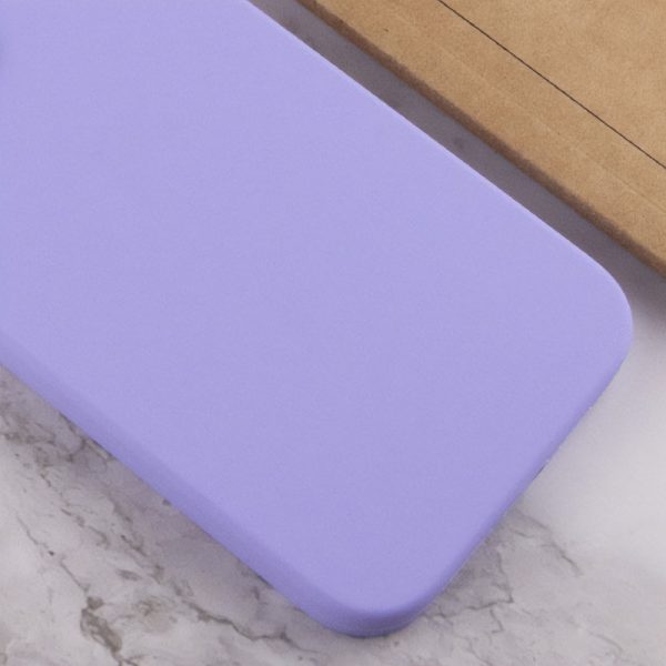 Чохол для iPhone 13 сіліконовий Case Full Protective бузковий - Зображення 3