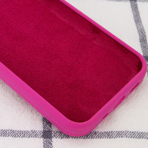 Чохол для iPhone 13 Pro сіліконовий Case Full Protective малиновий - Зображення 2