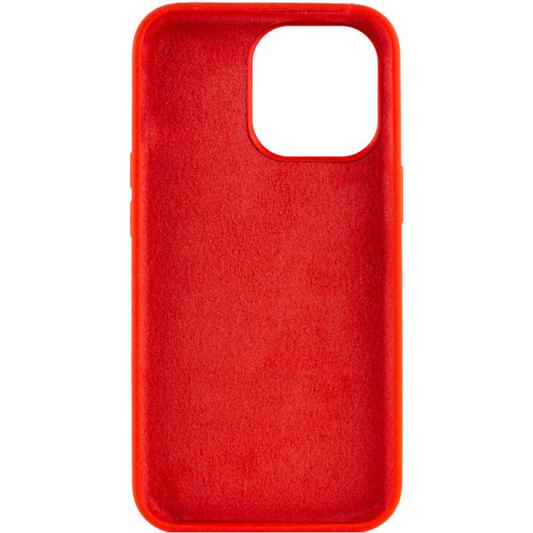 Чохол для iPhone 15 Pro сіліконовий Case Full Protective червоний - Зображення 2