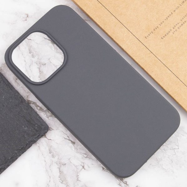 Чохол для iPhone 15 Pro сіліконовий Case Full Protective сірий - Зображення 2
