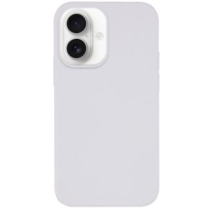 Чохол для iPhone 16 сіліконовий Case Full Protective білий