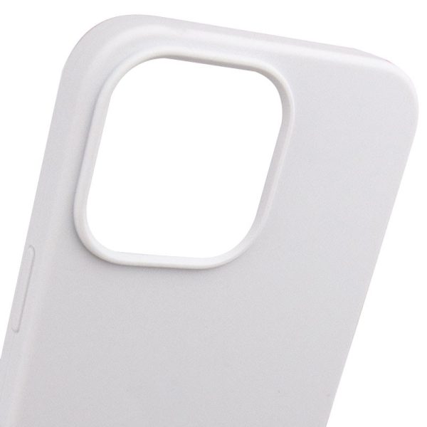 Чохол для iPhone 16 сіліконовий Case Full Protective білий - Зображення 6