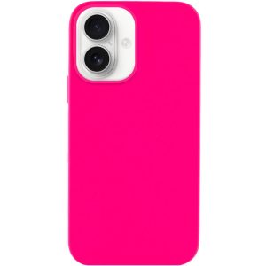 Чохол для iPhone 16 сіліконовий Case Full Protective рожевий