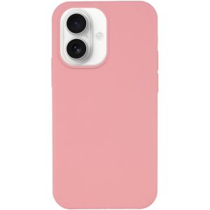 Чохол для iPhone 16 сіліконовий Case Full Protective рожевий