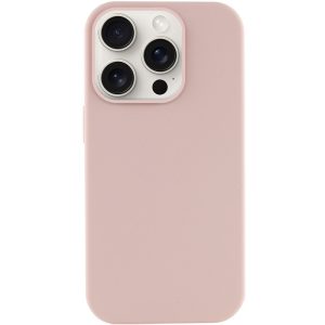 Чохол для iPhone 16 Pro сіліконовий Case Full Protective рожевий