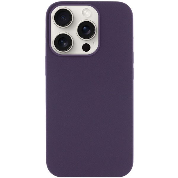 Чохол для iPhone 16 Pro Max сіліконовий Case Full Protective фіолетовий