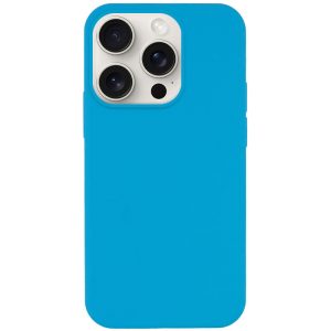 Чохол для iPhone 16 Pro Max сіліконовий Case Full Protective блакитний