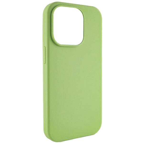 Чохол для iPhone 16 Pro Max сіліконовий Case Full Protective м'ятний - Зображення 2