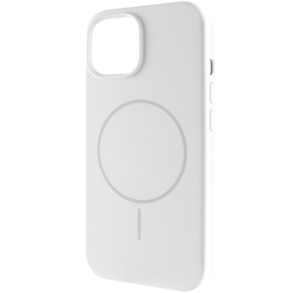 Чохол для iPhone 11 з MagSafe сіліконовий Case Full Protective білий