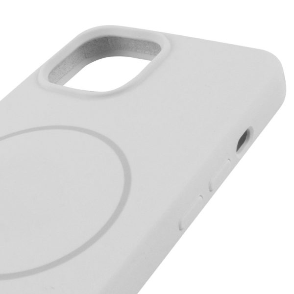 Чохол для iPhone 11 з MagSafe сіліконовий Case Full Protective білий - Зображення 4