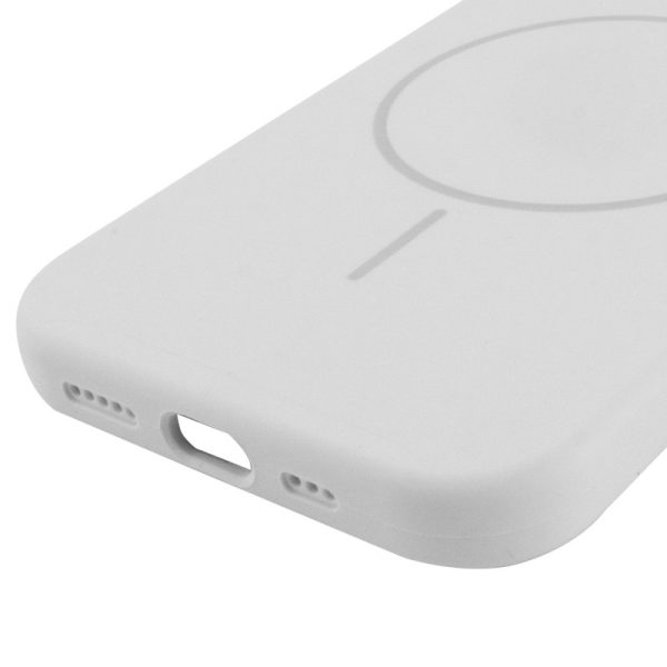 Чохол для iPhone 11 з MagSafe сіліконовий Case Full Protective білий - Зображення 5