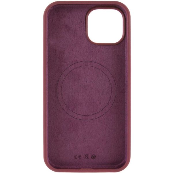 Чохол для iPhone 11 з MagSafe сіліконовий Case Full Protective бордовий - Зображення 3