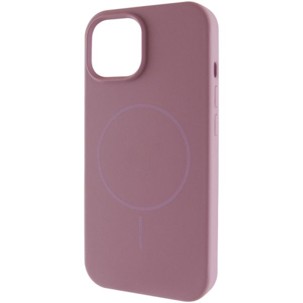 Чохол для iPhone 11 з MagSafe сіліконовий Case Full Protective ліловий