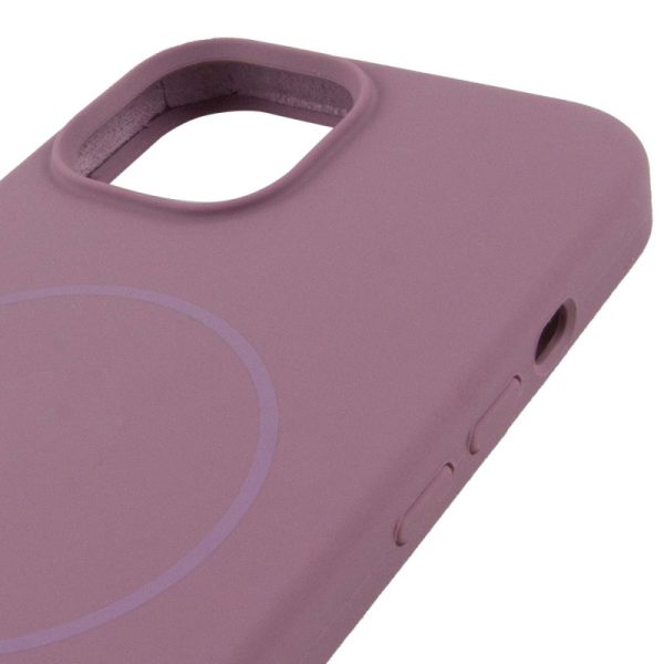 Чохол для iPhone 11 з MagSafe сіліконовий Case Full Protective ліловий - Зображення 4