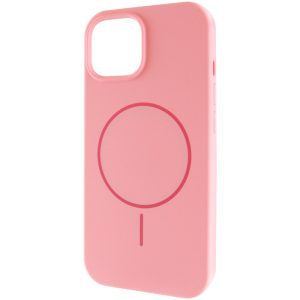 Чохол для iPhone 11 з MagSafe сіліконовий Case Full Protective рожевий