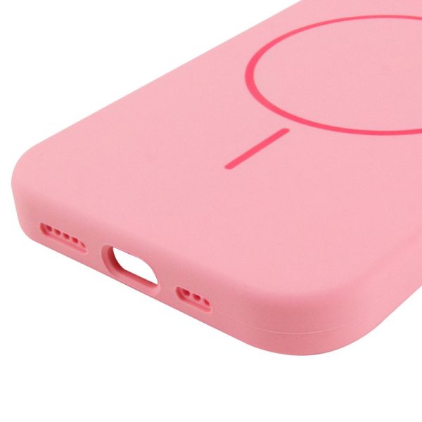 Чохол для iPhone 11 з MagSafe сіліконовий Case Full Protective рожевий - Зображення 5
