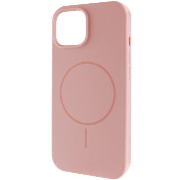 Чохол для iPhone 11 з MagSafe сіліконовий Case Full Protective рожевий