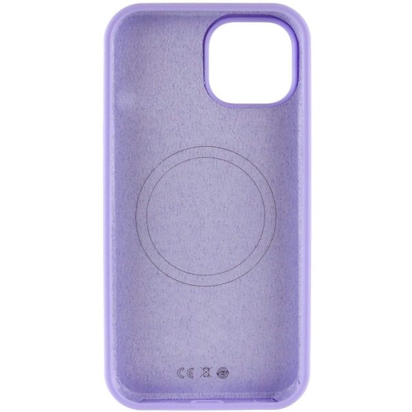 Чохол для iPhone 11 з MagSafe сіліконовий Case Full Protective бузковий - Зображення 3