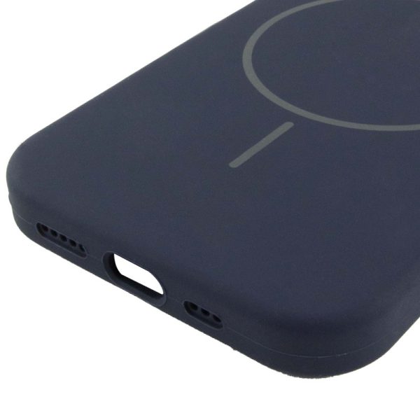 Чохол для iPhone 11 з MagSafe сіліконовий Case Full Protective темно-синій - Зображення 5