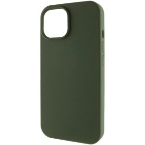 Чохол для iPhone 11 з MagSafe сіліконовий Case Full Protective зелений