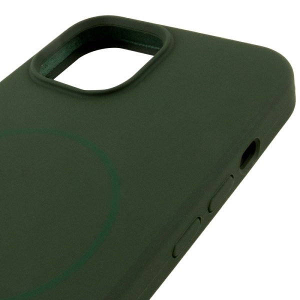 Чохол для iPhone 11 з MagSafe сіліконовий Case Full Protective зелений - Зображення 4