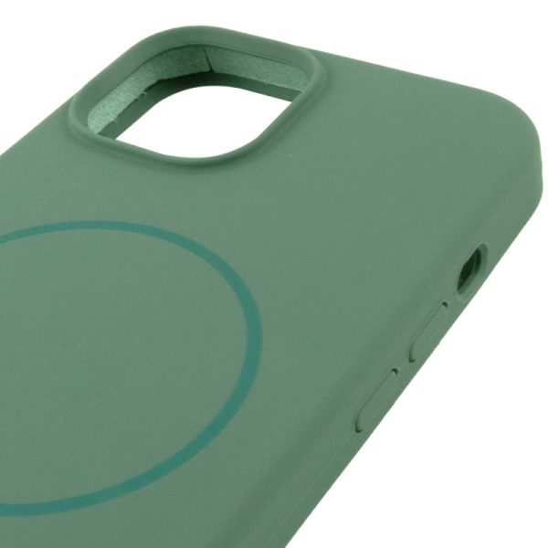 Чохол для iPhone 11 з MagSafe сіліконовий Case Full Protective зелений - Зображення 4