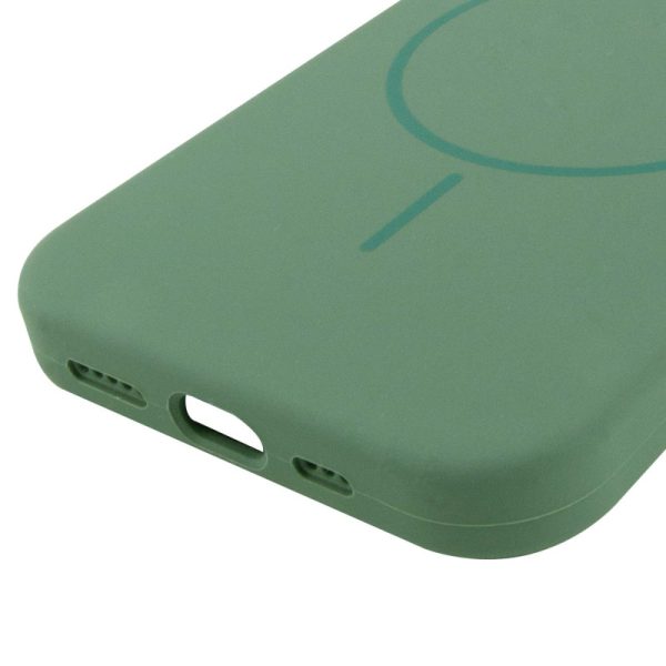 Чохол для iPhone 11 з MagSafe сіліконовий Case Full Protective зелений - Зображення 5