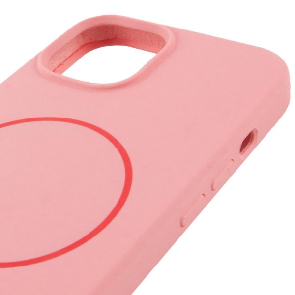 Чохол для iPhone 11 Pro з MagSafe сіліконовий Case Full Protective рожевий - Зображення 4
