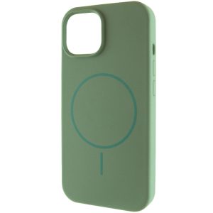 Чохол для iPhone 11 Pro з MagSafe сіліконовий Case Full Protective зелений