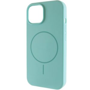 Чохол для iPhone 13 з MagSafe сіліконовий Case Full Protective бірюзовий