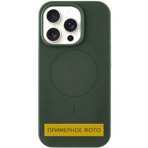 Чохол для iPhone 16 з MagSafe сіліконовий Case Full Protective зелений