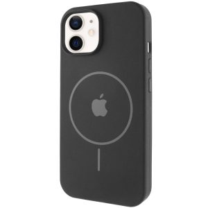 Чохол для iPhone 11 з MagSafe сіліконовий Case Full Protective чорний