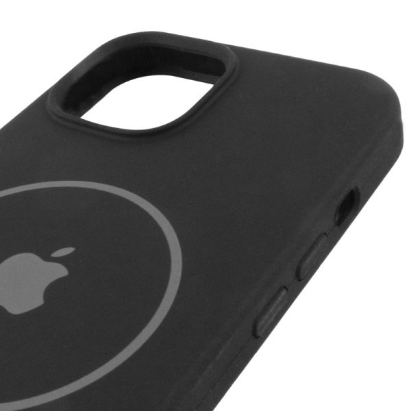 Чохол для iPhone 11 Pro з MagSafe сіліконовий Case Full Protective чорний - Зображення 4