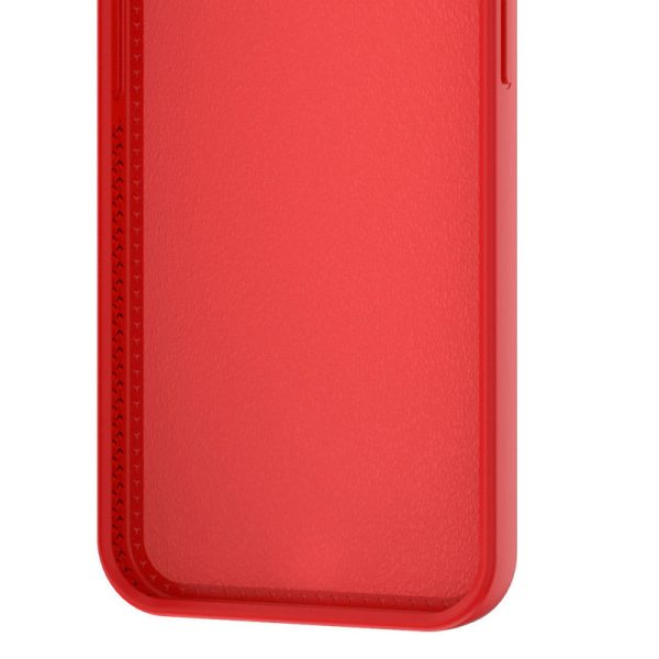 Чохол для iPhone 16 з кільцем сіліконовий Case Full Protective червоний - Зображення 2