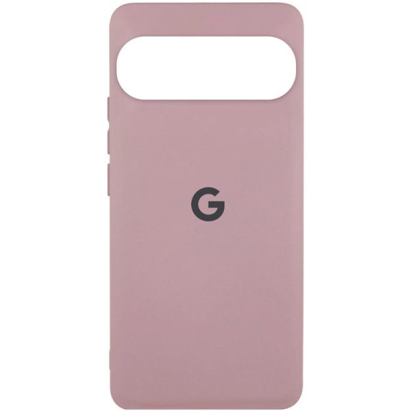 Чохол для Google Pixel 9 з logo сіліконовий Cover Lakshmi рожевий