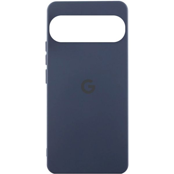 Чохол для Google Pixel 9 з logo сіліконовий Cover Lakshmi синій