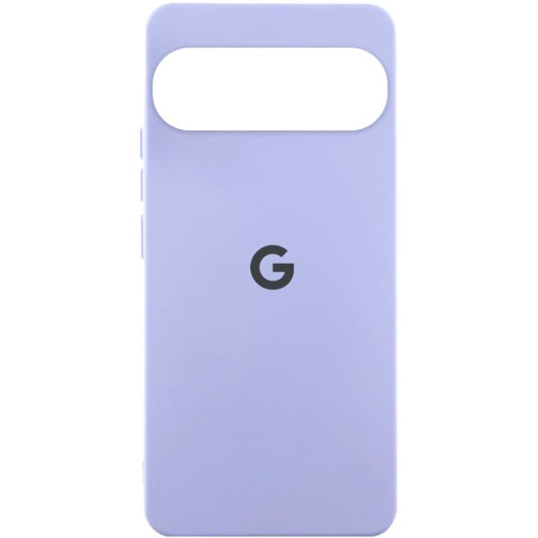 Чохол для Google Pixel 9 з logo сіліконовий Cover Lakshmi бузковий