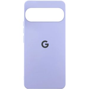 Чохол для Google Pixel 9 Pro XL з logo сіліконовий Cover Lakshmi бузковий