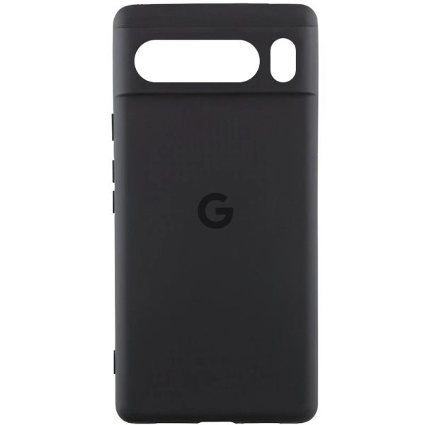 Чохол для Google Pixel 8 Pro з logo сіліконовий Cover Lakshmi Full Camera чорний