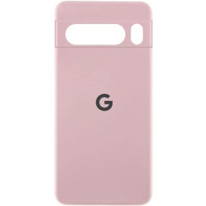Чохол для Google Pixel 8 Pro з logo сіліконовий Cover Lakshmi Full Camera рожевий