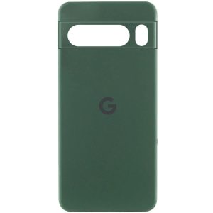 Чохол для Google Pixel 8 Pro з logo сіліконовий Cover Lakshmi Full Camera зелений