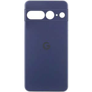 Чохол для Google Pixel 8 з logo сіліконовий Cover Lakshmi Full Camera синій